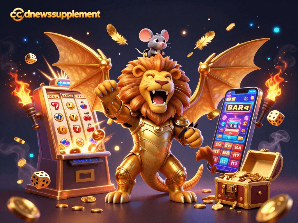 Spin the reels of cbdnewssupplement and win big with a roaring chimera and jackpot excitement!