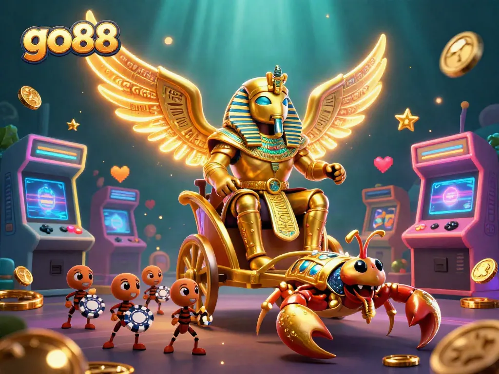 Experience thrilling gameplay as go88 showcases an engaging 3D casino adventure with vibrant characters and elements.