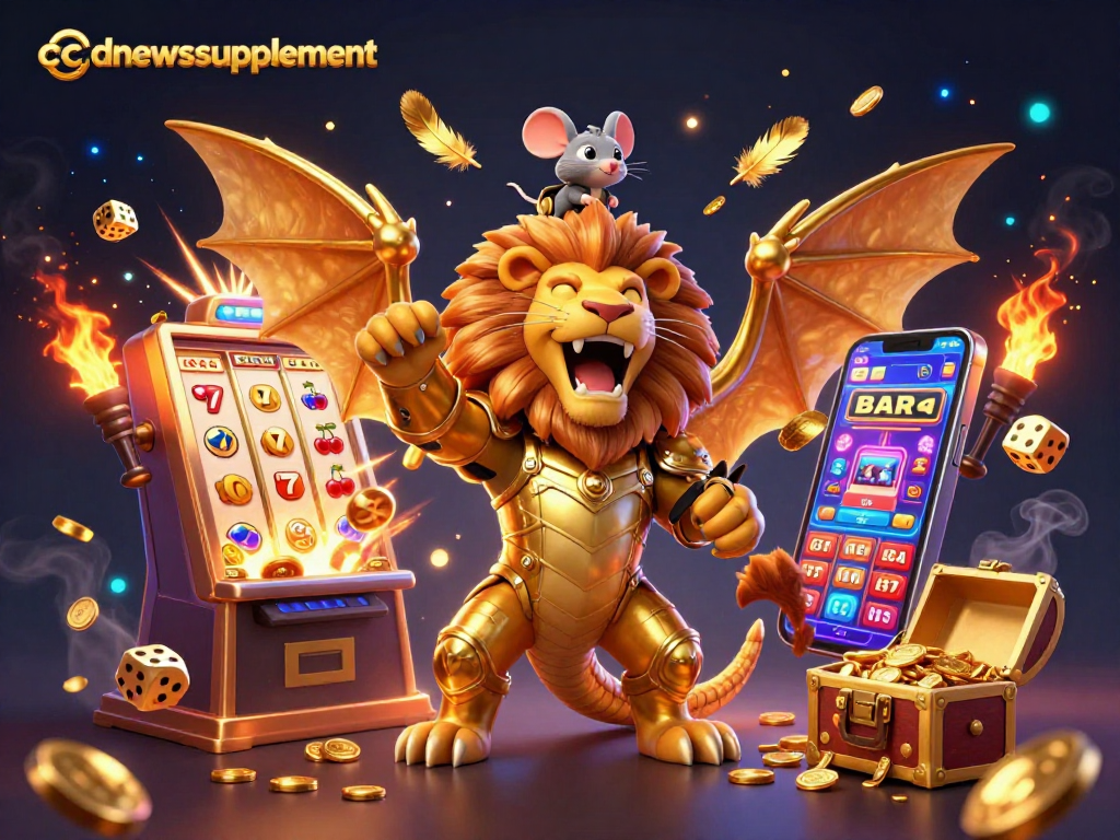 Spin the reels of cbdnewssupplement and win big with a roaring chimera and jackpot excitement!