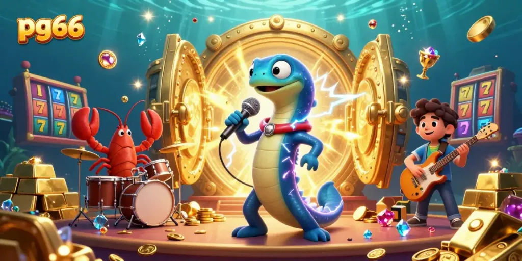 Engage with thrilling casino adventures at pg66 with an electrifying underwater DJ performance scene.