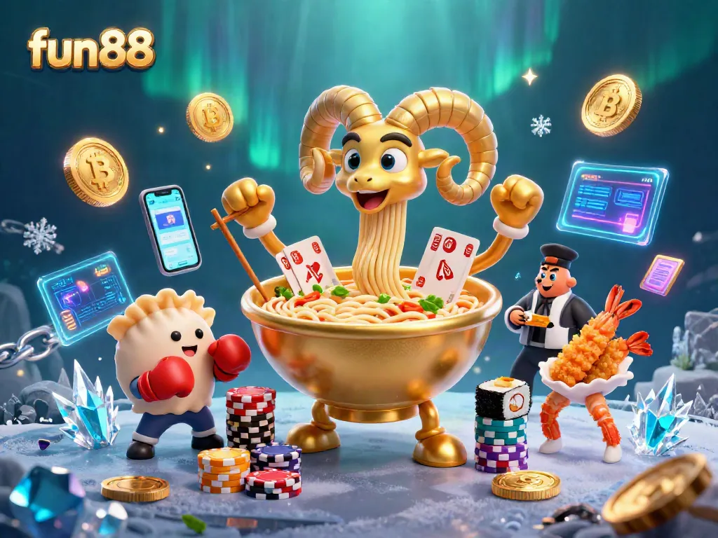 Experience thrilling wins at fun88 with a vibrant online casino scene full of energetic characters.