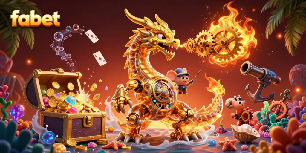 Experience incredible gaming adventures with FABET's golden dragon and treasure galore.