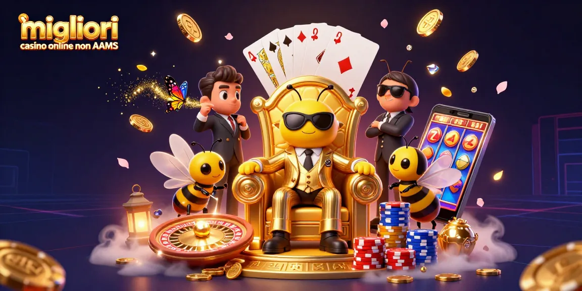 Visualizza i migliori casino online non AAMS con un'atmosfera vibrante di gioco e vincite.