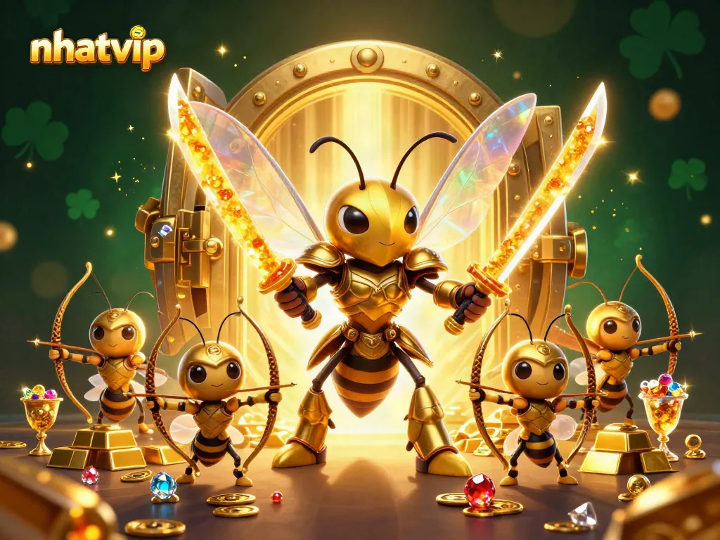 Experience big wins with Nhatvip at the vibrant casino, overflowing with treasures.